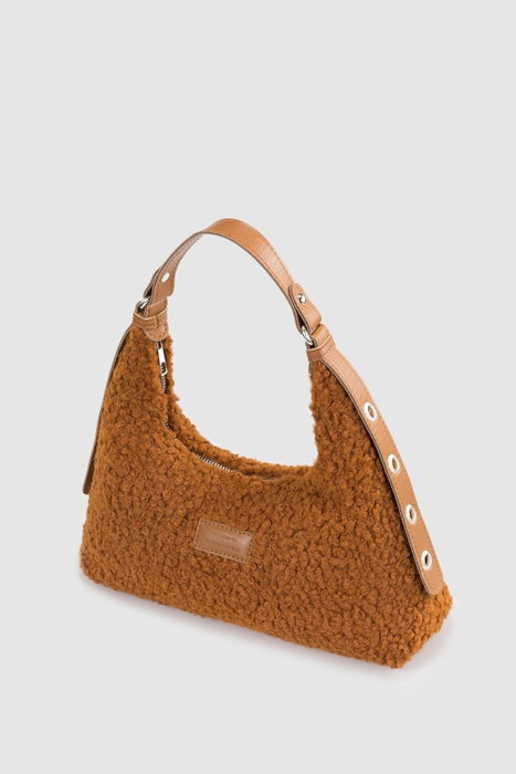 Zoozie Bags 205 Bolso Marrón Elegante y Práctico para Mujer con Correa Ajustable, Ideal para Uso Diario y Noche